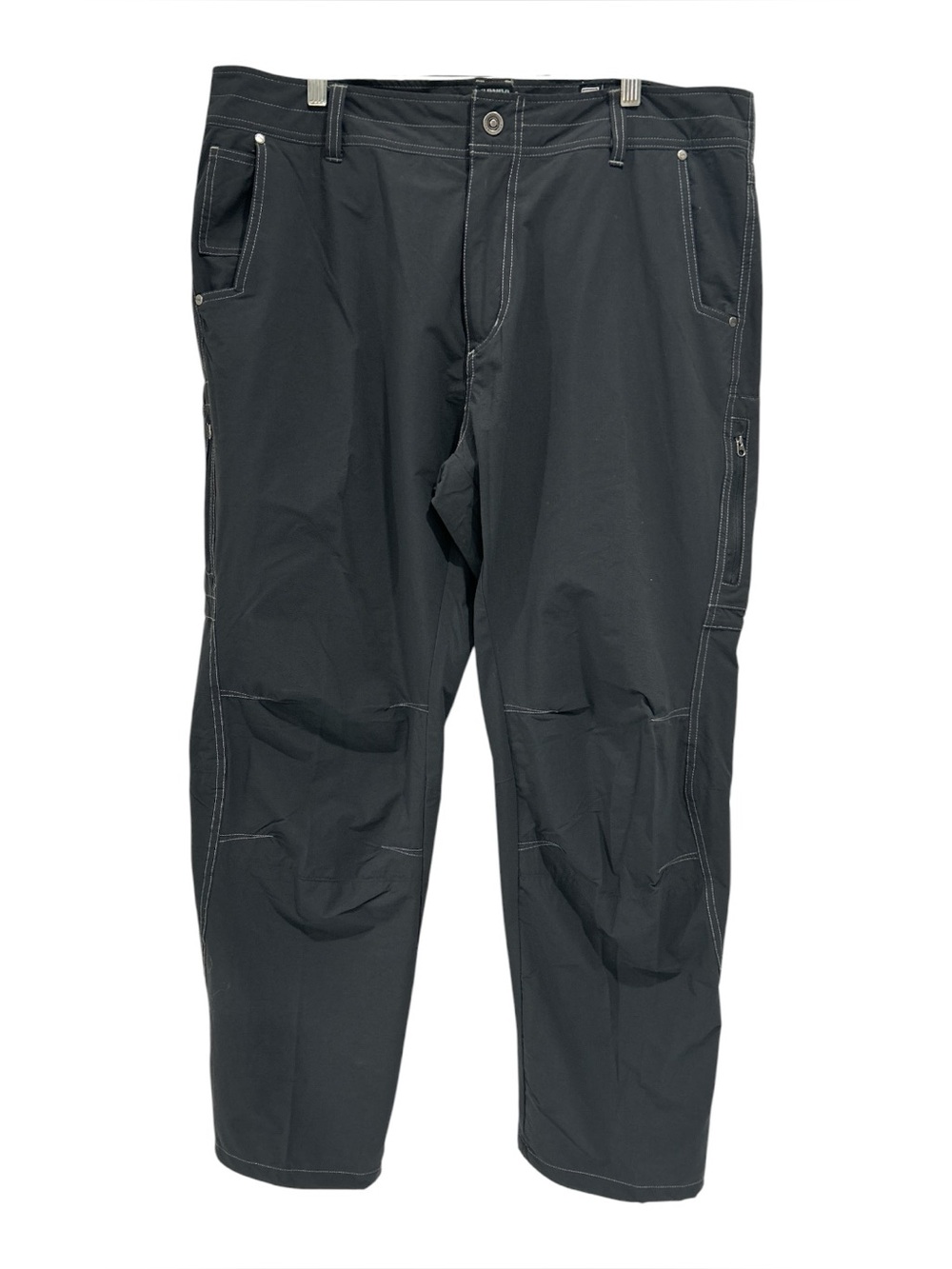 Kuhl Outdoor Work Cargo Lightweight Stretchy Rugged Pants in Gray - Size 38x30